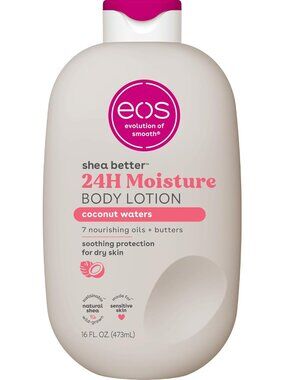 eos Shea Better Body Lotion- Coconut Waters, Natural Shea Butter, 16 fl oz